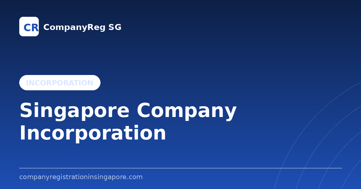 Singapore Company Incorporation